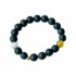 Polished Synthetic Bead Bracelet